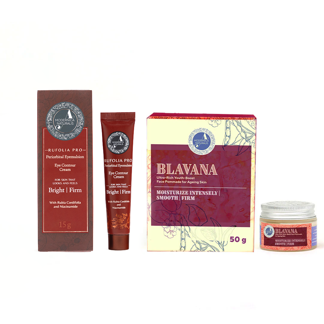 Δίδυμο Age-Hold - Ενυδατική Κρέμα Προσώπου Black Gram για Νεανική Όψη και Κρέμα Ματιών Λάμψης για Ώριμη Επιδερμίδα