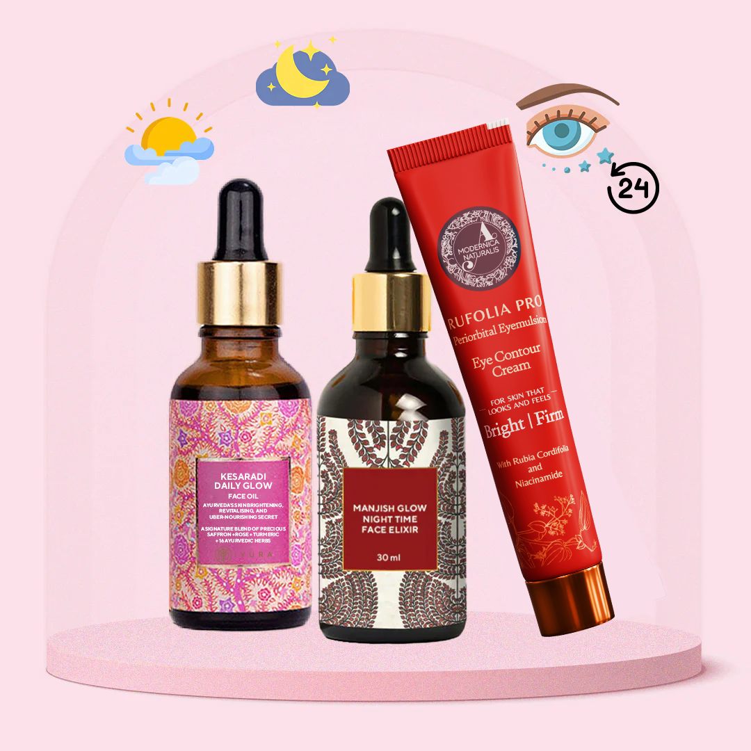 Τρίο Φροντίδας Πρωί–Βράδυ Όλο το 24ωρο – Περιποίηση Προσώπου + Κάτω από τα Μάτια