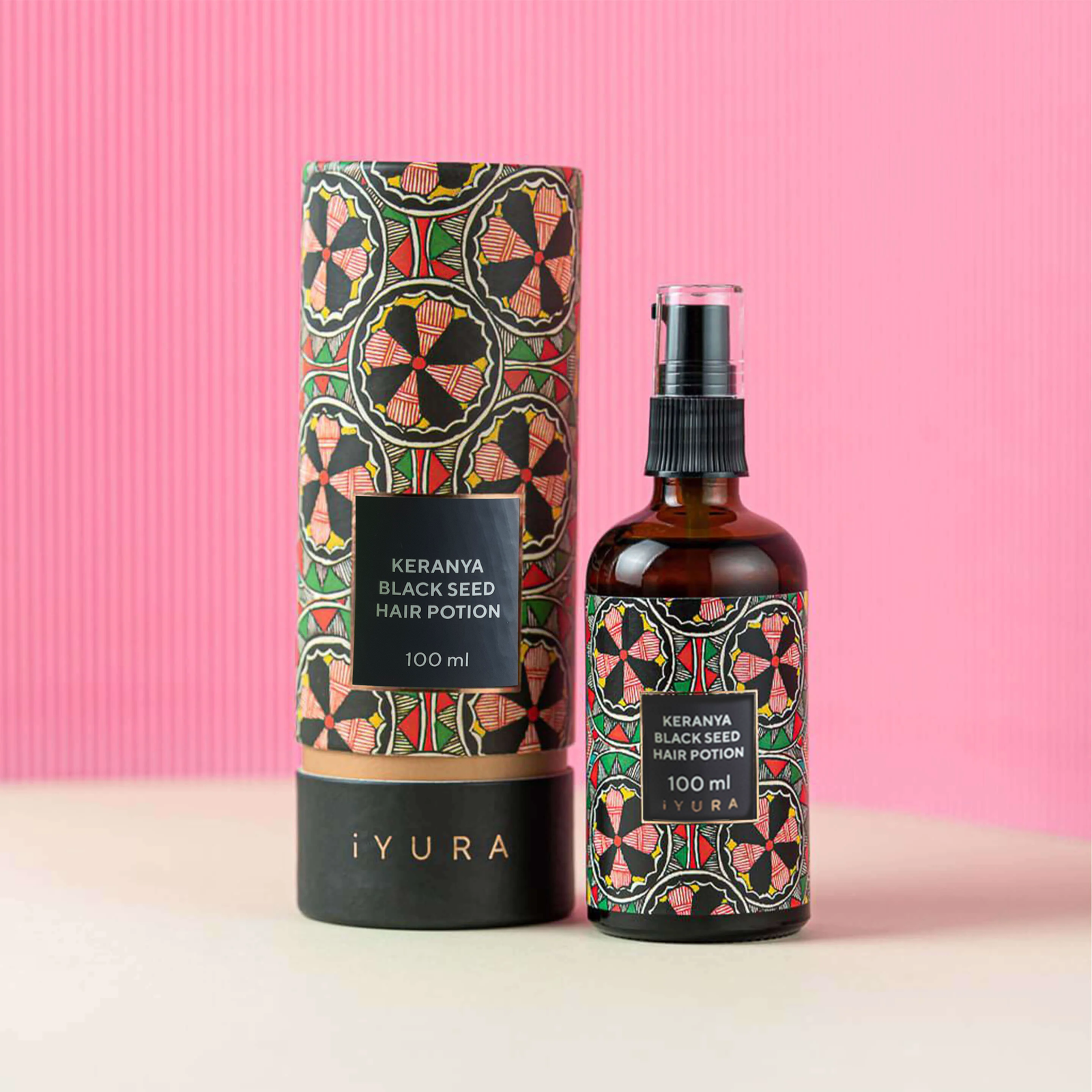 Keranya Ποσιόν Μαλλιών με Μαύρο Σπόρο - Πακέτο των 2