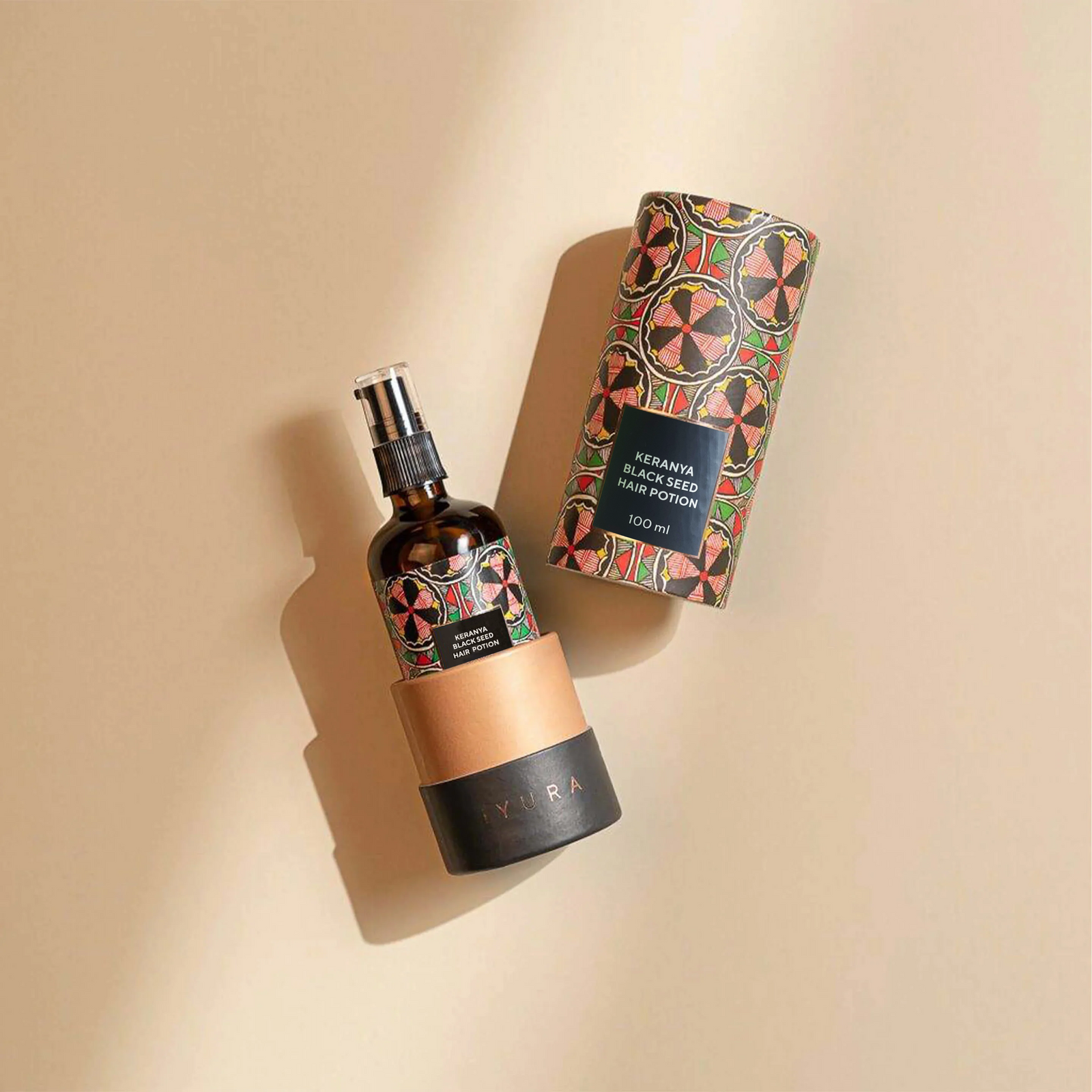 Keranya Ποσιόν Μαλλιών με Μαύρο Σπόρο - Πακέτο των 2