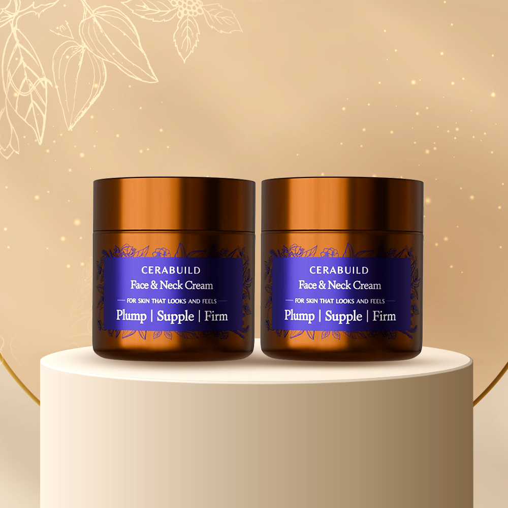 Cerabuild Face and Neck Cream - Πακέτο των 2