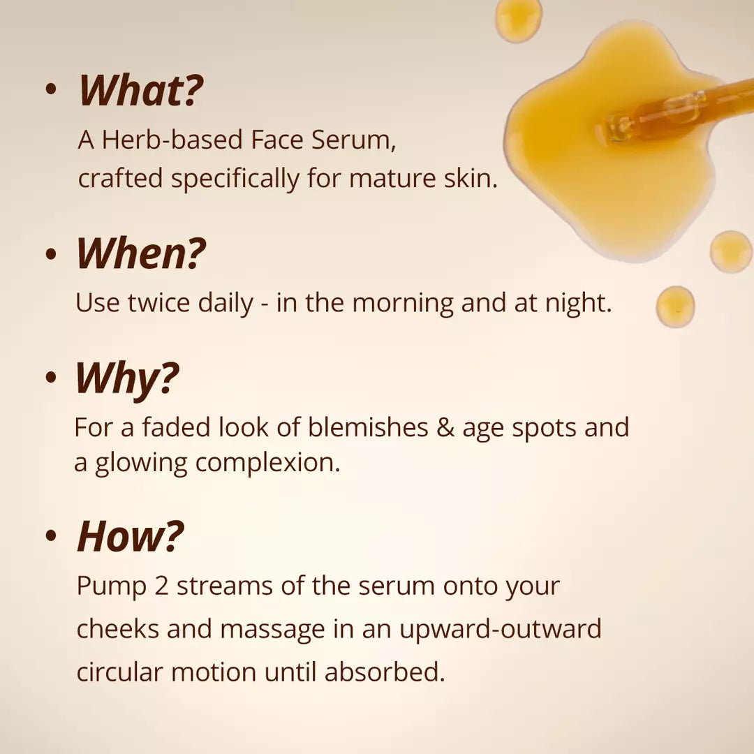 Golden Years Face Serum