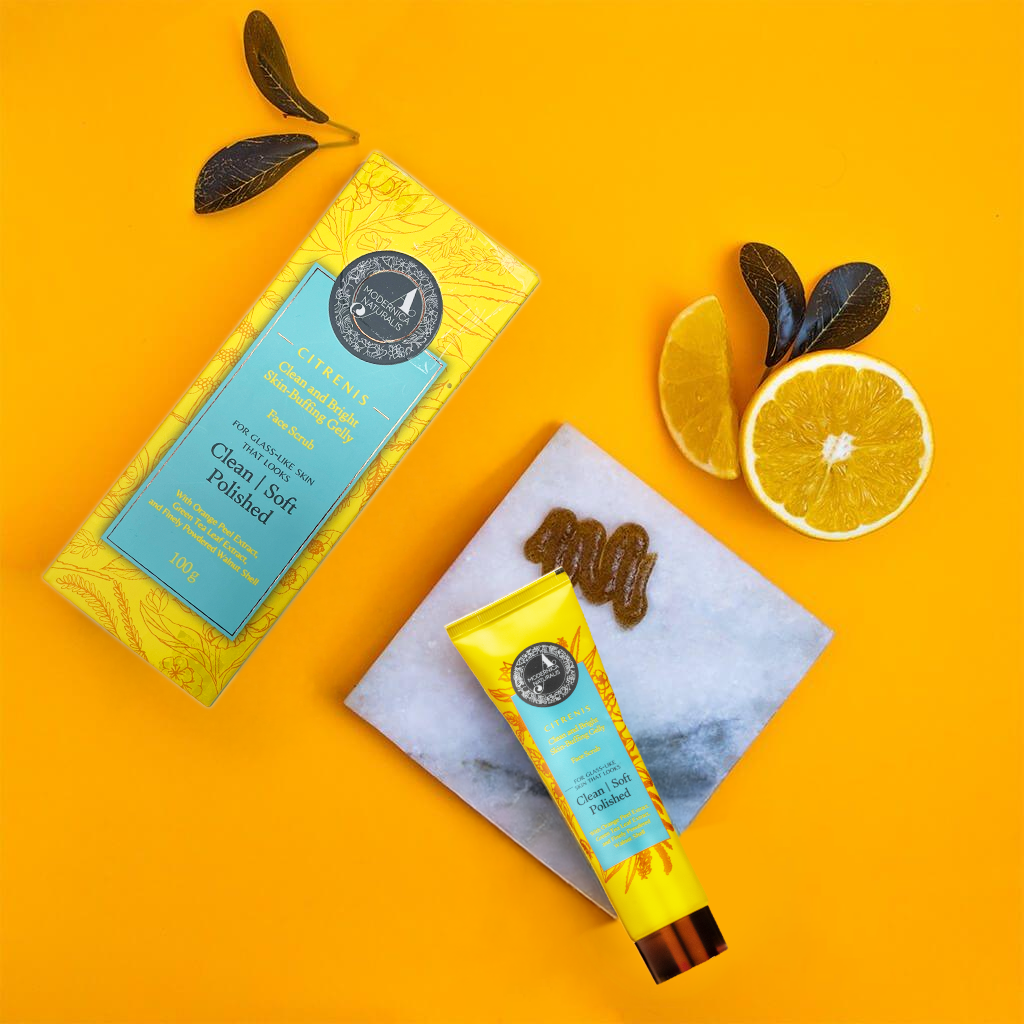 Citrenis Ζελέ Απολέπισης για Καθαρή & Λαμπερή Όψη Επιδερμίδας